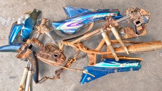 Honda Wave Frame RESTORATION  Restoration Honda Wave Part 3 [upl. by Liane]