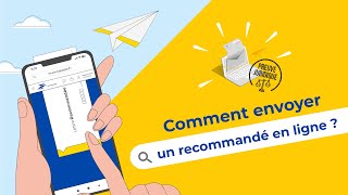 ✉️  Comment envoyer un recommandé en ligne sur lapostefr [upl. by Dewees548]