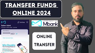 How to send money online m bank in uae 2024 transfer fund online to other banks [upl. by Aicilla]