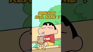 Shinchan Real Name 🤔🤔ProPlays1o shinchan cartoon facts [upl. by Truscott]