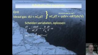 Warmteleer 4 3 Adiabatische expansie [upl. by Nered55]