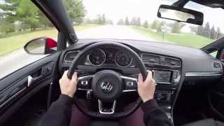 2015 Volkswagen GTI Performance Package DSG  WR TV POV Test Drive [upl. by Marchese]