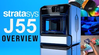 Stratasys J55 Polyjet 3D Printer Overview [upl. by Britte]