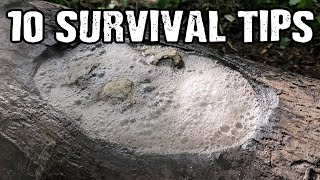 10 Wilderness Survival Tips and Bushcraft Skills you need to know [upl. by Tucker]