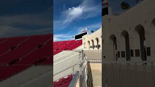 Los Angeles Memorial Coliseum ロサンゼルス メモリアルコロシアム オリンピック会場 [upl. by Nolahp471]