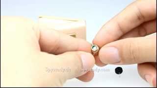 Wireless Nano Earphone SE03N  Smallest spy earpiece in the world  SPYSTUDYCOM [upl. by Fiertz]