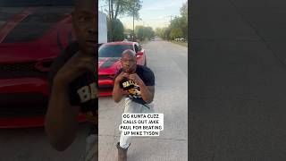 CRIP OG KUNTA CALLS OUT JAKE PAUL FOR BEATING UP MIKE TYSON REACTION SKIT [upl. by Tisha]