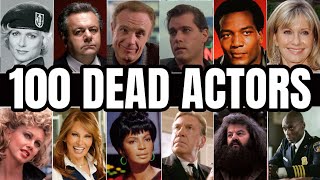 100 Actors Who Died In The Last 12 Months [upl. by Cicenia]