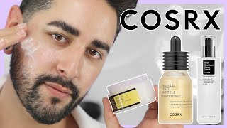 Full Skincare Routine Using Only COSRX  Kbeauty ICON AD ✖ James Welsh [upl. by Solram]