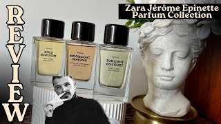 Zara Jerome Epinette Perfume Collection Review  Wear Test  Fragrance Layering Combos [upl. by Sanferd]