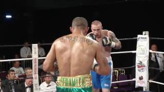 WHAT A FIGHT DIEGO COSTA vs GREG ONEILL  BBTV  Black Flash Promotions 29717 [upl. by Nezam328]