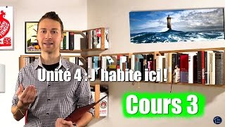 Französisch lernen online  für Anfänger  Unité 4 Cours 3 [upl. by Geno]