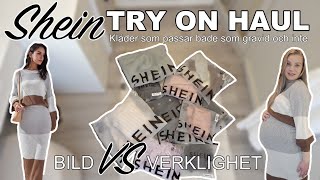 SHEIN TRY ON HAUL VÅRKLÄDER 2022  BILD VS VERKLIGHET  GRAVID VS INTE GRAVID [upl. by Bain]