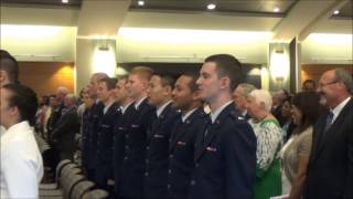 Det 165 Georgia Tech Commissioning Ceremony USAF Song [upl. by Yehudit]