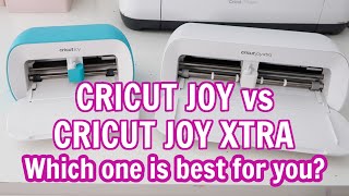 CRICUT JOY vs CRICUT JOY XTRA  Which One is Right for You [upl. by Aneehsat642]