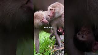 Amazing Facts About Baboons facts wildlife animals nature education africa monkey [upl. by Petrine182]