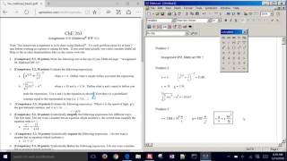 Introduction to MathCAD for Engineers [upl. by Eiwoh488]