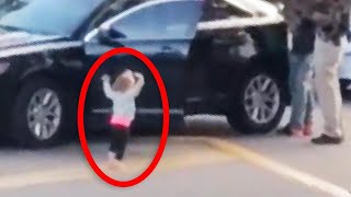 Toddler Puts Arms up as Dad Is Arrested [upl. by Maghutte]