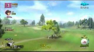 Hot Shots Golf 5 Hole 3 gameplay Japanese PS3 Import [upl. by Yeung997]