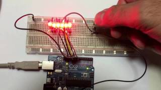 Dado Lineare con Arduino e Scratch [upl. by Elbring]