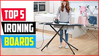 Top 5 Best Ironing Boards of 2024 [upl. by Ayekel]