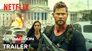 EXTRACTION 3  Trailer  Chris Hemsworth  Idris Elba  Golshifteh  Netflix [upl. by Bernadene]