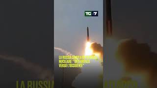 La Russia simula un attacco nucleare quotDeterrenza verso lOccidentequot [upl. by Ibocaj]