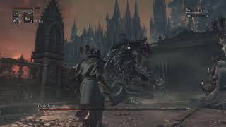 Bloodborne  Cleric Beast Boss Fight [upl. by Keviv668]