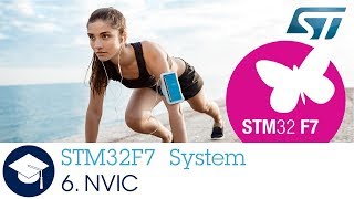 STM32F7 OLT  6 System  Nested Vectored Interrupt Control [upl. by Akital]