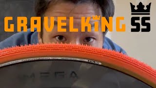 Gravelking SS First Gravel Ride Review [upl. by Orvah]