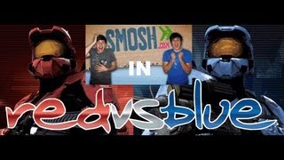 SMOSH cameos in Red Vs Blue [upl. by Halilak]