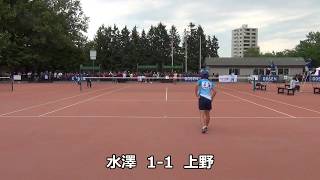 【ソフトテニス】2018ハイジャパ 女子単決勝 水澤奈央（北越） X 上野小町（昇陽） [upl. by Casanova]