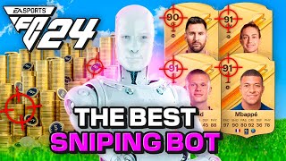 INSANE sniping bot will GUARUNTEE you UNLIMITED COINS EAFC 24 sniping bot QUICKEST profit [upl. by Nipahc258]