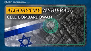 Sztuczna inteligencja wskazuje kogo ma bombardować Izrael Wojna z Hamasem [upl. by Yellat913]