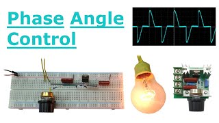 بعض دوائر الثايرستور و الترياك Dimmer Circuit [upl. by Sawyer764]