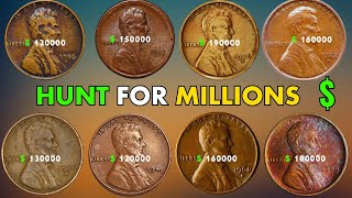 Must Sell Now Hunting For Million Dollar USA Pennies Coins Most Expensive Pennies To Look For [upl. by Doelling]