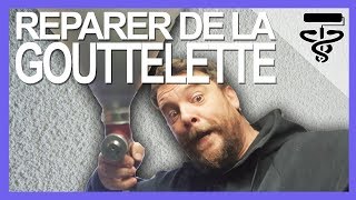 Faire de la gouttelette sur les murs et plafond reprises mécanique [upl. by Joette]