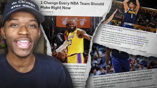 1 Change Every NBA Team Should Make [upl. by Maibach794]