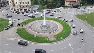 Padova riaccesa la fontana del fagiolo alla Stanga [upl. by Omocaig810]