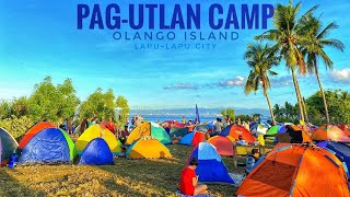 PAGUTLAN CAMP of Olango Island LapuLapu City  Overnight Camping Lang Sakalam [upl. by Anderer913]