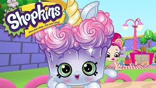 SHOPKINS Cartoon  SUPER SPARKLE UNICORN MUFFIN  Cartoons For Children [upl. by Htiel]