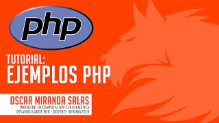 PHP ejemplos Tutorial 001 Formulario básico [upl. by Service]