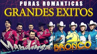 GRUPO BRONCO VS GRUPO MANDINGO 30 GRANDES EXITOS ROMANTICOS [upl. by Adnovoj]