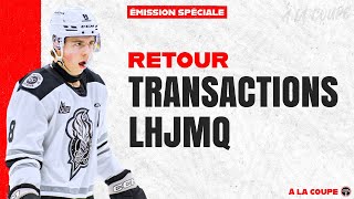 Émission spéciale  Retour sur la période des transactions dans la LHJMQ [upl. by Secnarf]