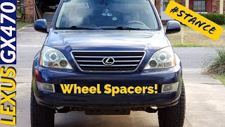 Installing Wheel Spacers  Lexus GX470  GX460 [upl. by Germann]