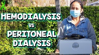 Hemodialysis vs Peritoneal Dialysis  My Transplant Lifestyle [upl. by Nadya]