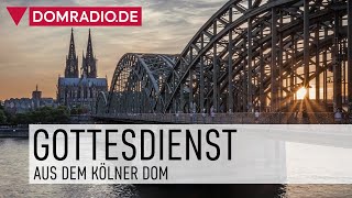 Kapitelsamt am 28 Sonntag im Jahreskreis aus dem Kölner Dom mit Domkapitular Markus Bosbach [upl. by Rambow969]