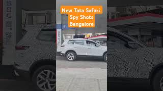 New Tata Safari Petrol Spy Shots  Spotted in Bangalore [upl. by Lusa]