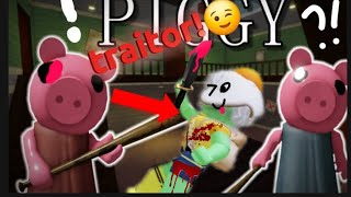 I WAS TRAITOR IN PIGGY🤫🗡 👑watch til the end💀 [upl. by Teraj634]