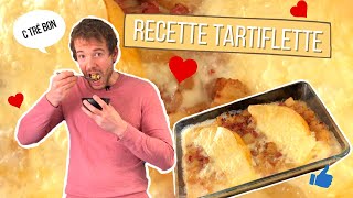 Recette de la TARTIFLETTE  Bonheur intense [upl. by Anas]